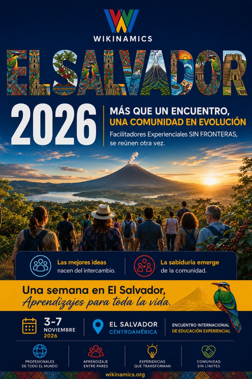 Wikinamics El Salvador 2026 - Promocional 2